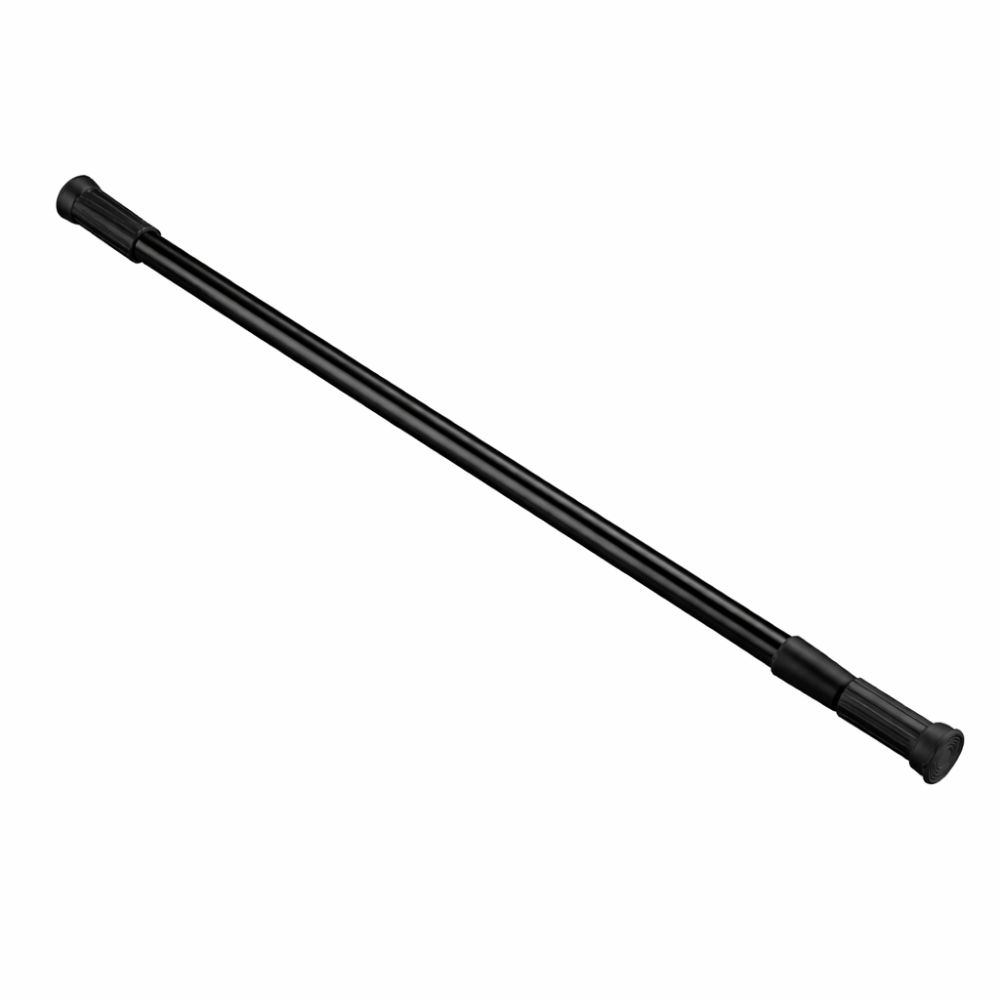 Bară telescopică din inox pentru perdea duș 110-200 cm, neagră